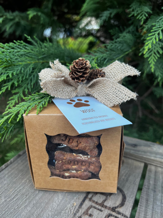 Holiday "Peace & Joy" Stamped Biscuits